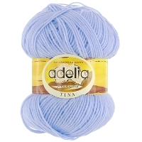 Пряжа для вязания Adelia "Tina", цвет №035, 5 шт х 100 г артикул 13268b.