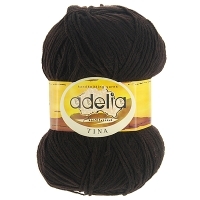 Пряжа для вязания Adelia "Tina", цвет №102, 5 шт х 100 г артикул 13272b.