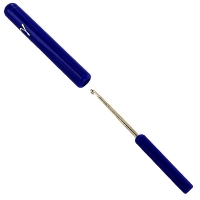 Крючок для вязания "Gamma" металлический с колпачком, диаметр 1,5 мм артикул 13291b.